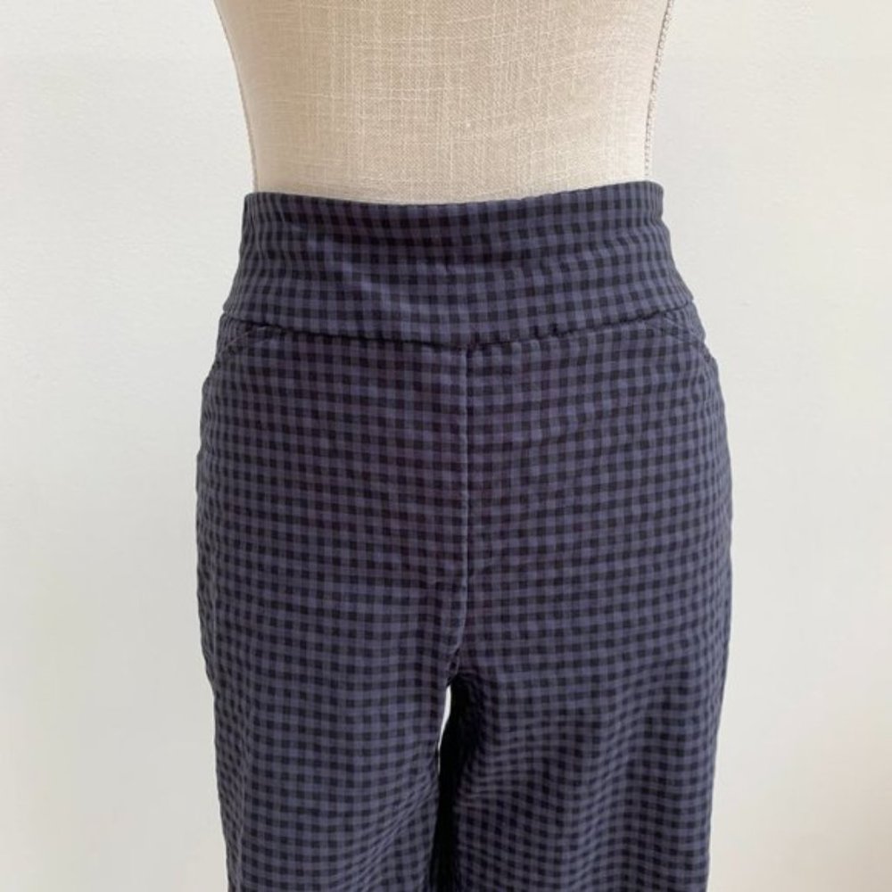 Charter Club Cambridge Plaid Skinny Lightweight Pants 12